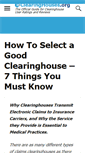 Mobile Screenshot of clearinghouses.org